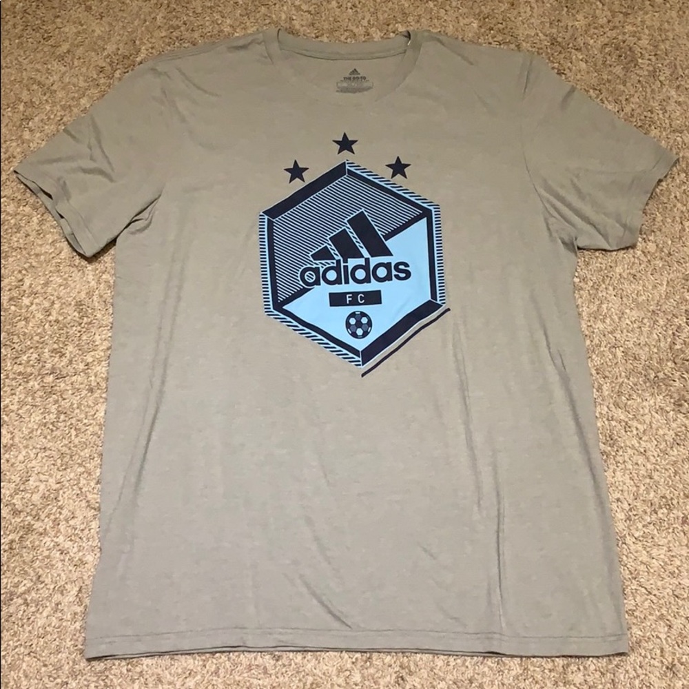 BNWOT Adidas FC tee